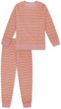 SCHIESSER Pyjama lang Gestreept Oudroze Katoen/Polyester Maat 164