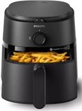 PHILIPS Airfryer Serie 1000 Friteuse zonder olie, 4,2 liter, 12 kookprogramma's, 1500W, zwart
