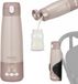 Lionelo Thermup Bottle – Draagbare Melkverwarmer & Thermos 350 ml – Melk Verwarmen in 3,5 min – Warmte tot 20 uur – 5 Temperatuurstanden – USB-C – Voor Onderweg