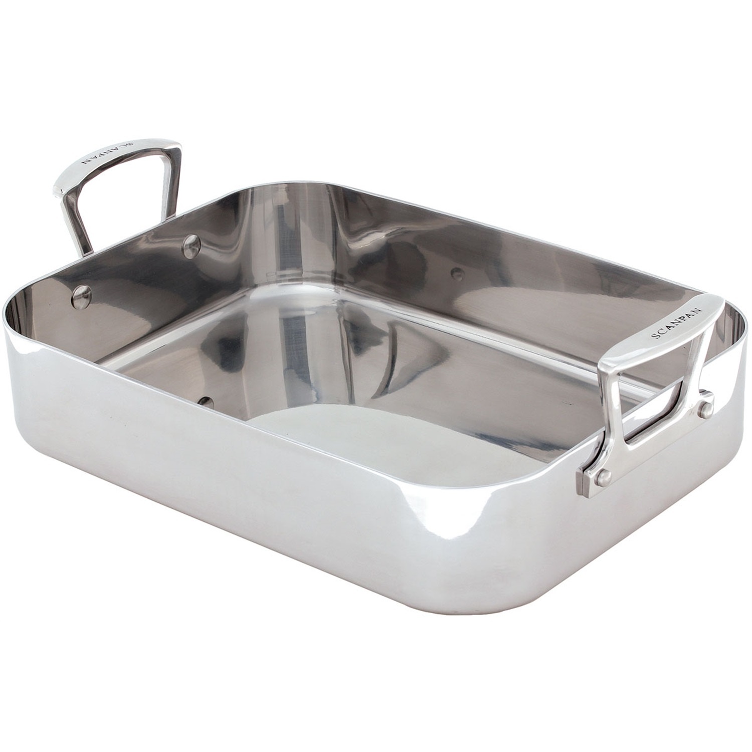 SCANPAN fusion5 braadslede 35x24cm, rvs