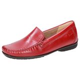 Sioux Cortizia-705-H Dames Instapper Leer Cognac Wijdte H