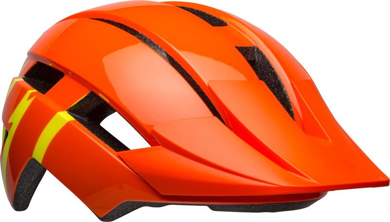 Bell Sidetrack II Helm Jongeren, strike gloss orange/yellow
