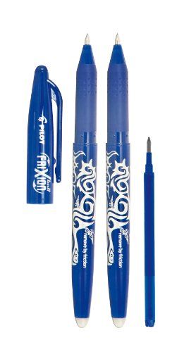 Pilot Frixion Ball Action Pack - 2 blauwe pennen + 1 vulling gratis