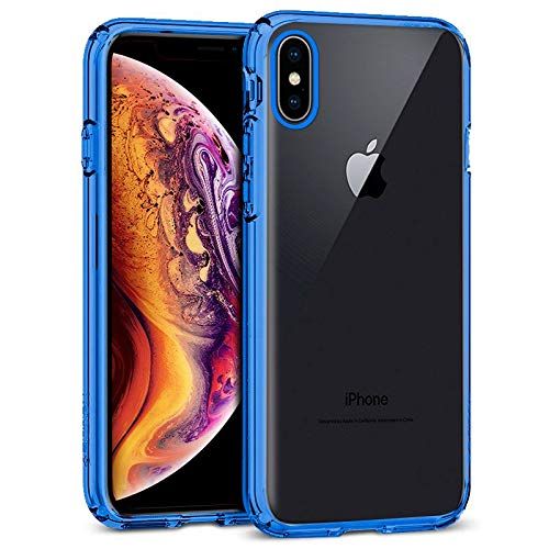 Cool beschermhoes voor iPhone XS Max metalen rand (blauw) - 8434847025469