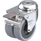 Blickle LMDA-VPA 75G-FI Dubbel zwenkwiel