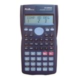 Plus Office Panda Plus Office Wetenschappelijke rekenmachine voor ingenieur, school en universiteit, 2-regelig display (10+2 cijfers). Hyperbolische en trigonfuncties, FX-82 Plus kleur zwart