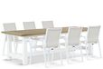 Lifestyle Garden Furniture Lifestyle Fiora/Los Angeles 260 cm dining tuinset 7-delig