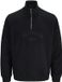 JACK&JONES JORBLEECKER BRANDING SWEAT HIGH N BF PLS Jongens Sweater Zwart EU3XL US1XL