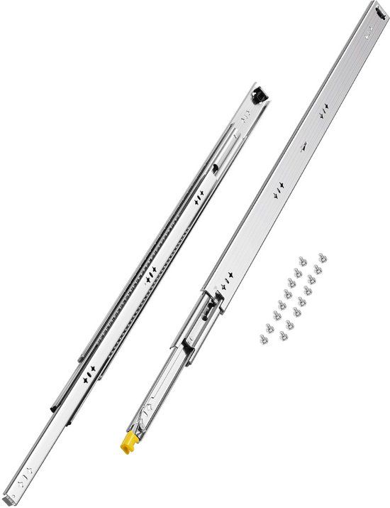 VEVOR Ladegeleiders Telescopische Rails Volledig Uittrekbare Laderail 950 mm