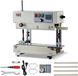 VEVOR Continue Sluitmachine, 6-12 mm Sluitbreedte, Verticaal, met Rolbedrukking, Instelbare Temperatuur en Snelheid van de Sluitmachine, Geschikt voor Plastic Zakken van 0,03-0,8 mm