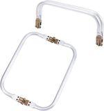 OEM Rechte aluminium frame voor tas, 2-delig, metaal, accessoire