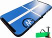 Airtrack MASTER tapis gonflable, 200 x 100 x 10 cm, bleu, noir