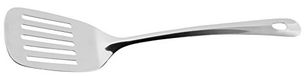 Fackelmann Lara Slotted Turner van RVS, Zilver, 33 x 8 x 5 cm