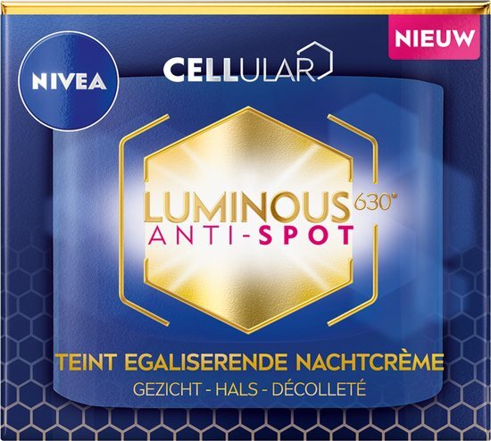 Nivea Cellular Luminous630 Anti-Spot Teint Egaliserende Nachtcrème