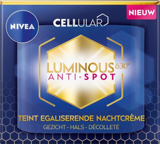 NIVEA Cellular LUMINOUS630 Anti-Spot Nachtcrème - 50ml