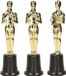 Merkloos / Sans marque Rubies Nederland b.v. Filmster/Oscar award beeldje - 10x - goud - 22 cm - Hollywood thema film trofee