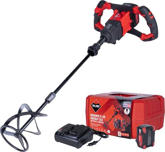 Rubi Rubimix E-10 Energy CAS elektrische mixer in koffer