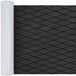 vidaXL Tapis de bateau rayé gris foncé et noir 190 x 70 cm EVA