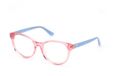 Guess GU50139 Shiny dark pink Cat Eye Brilmontuur voor Kinderen