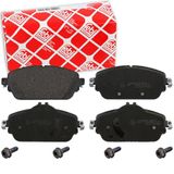 febi bilstein 16988 Remblokkenset met bevestigingsschroeven, 1 stuk | Compatibel met: MERCEDES-BENZ C-CLASS, C-CLASS Cabriolet, C-CLASS Coupe, C-CLASS T-Model, E-CLASS, E-CLASS Cabriolet
