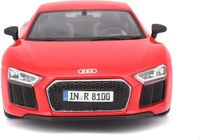 Maisto Audi R8 V10: modelauto op schaal 1:24, deuren en kofferbak om te openen, 19 cm, grijs (531513), diverse kleuren