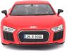 Maisto Audi R8 V10: modelauto op schaal 1:24, deuren en kofferbak om te openen, 19 cm, grijs (531513), diverse kleuren