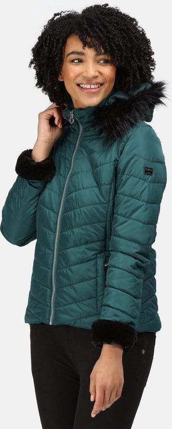 Regatta Winslow Baffle Jas Dames - Groen - Maat 38