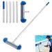 Brosse de piscine pour le nettoyage manuel des piscines 44 cm