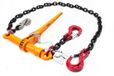 Dolezych Sjorketting, 1-delig, met DoRa-Ratelspanner en Inkorthaak. 4000 daN toegestane trekkracht bij rechte belasting, Lengte: 3,50 m