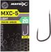 Matrix MXC-5 Barbless - Spade Ende Haken (10 stuks) - Maat 16 - Staal - Grijs/Zwart