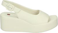 Hogl - 102510 LOULOU - Sandalen met hak - Kleur: Wit/beige - Maat: 39