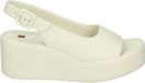 Hogl - 102510 LOULOU - Sandalen met hak - Kleur: Wit/beige - Maat: 39