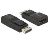 DeLOCK Displayport/HDMI Noir