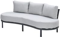 Garden Impressions Toscana loungebank L225 cm - donker grijs