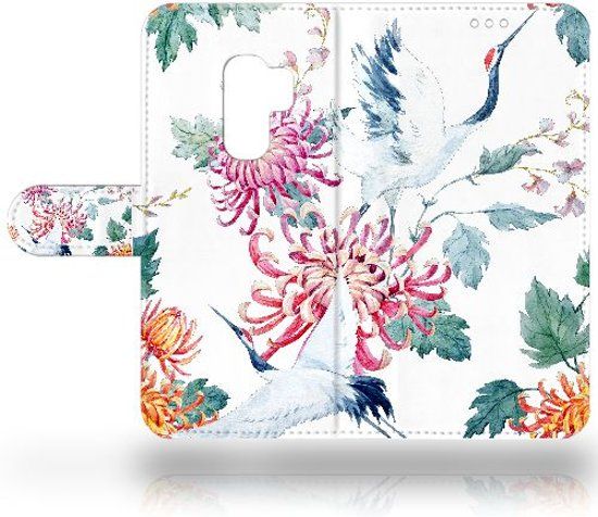 B2Ctelecom Uniek Design Hoesje Samsung Galaxy S9 Plus Kraanvogel