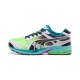 PUMA Sneakers laag 'Homura OG Hyper' lichtgrijs / neongroen / donkerlila / zwart