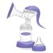 Lansinoh Manual Breast Pump Single Breastfeeding Milk Breastpump, ComfortFit Breast Cushion, Let-Down and Expression Customisable Pumping Modes, Convenient & Portable Travel