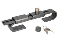 Falleba Falleba Diefstalbeveiliging, verstelbaar van 220 tot 430 mm (38 mm), deurslot voor container, oplegger met Fallebas, gehard staal