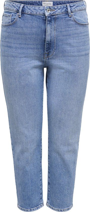 ONLY Carmakoma CAREMILY High Waist Straight Fit Jeans Medium Blue Denim W54 X L32