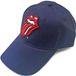 De The Rolling Stones Classic Tongue Baseball pet Blauw