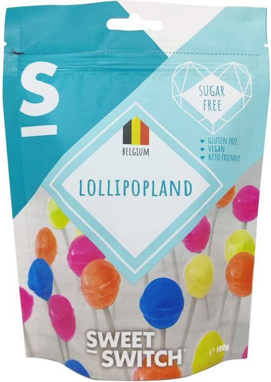Sweet-Switch Lollipops - 100GR - Wit