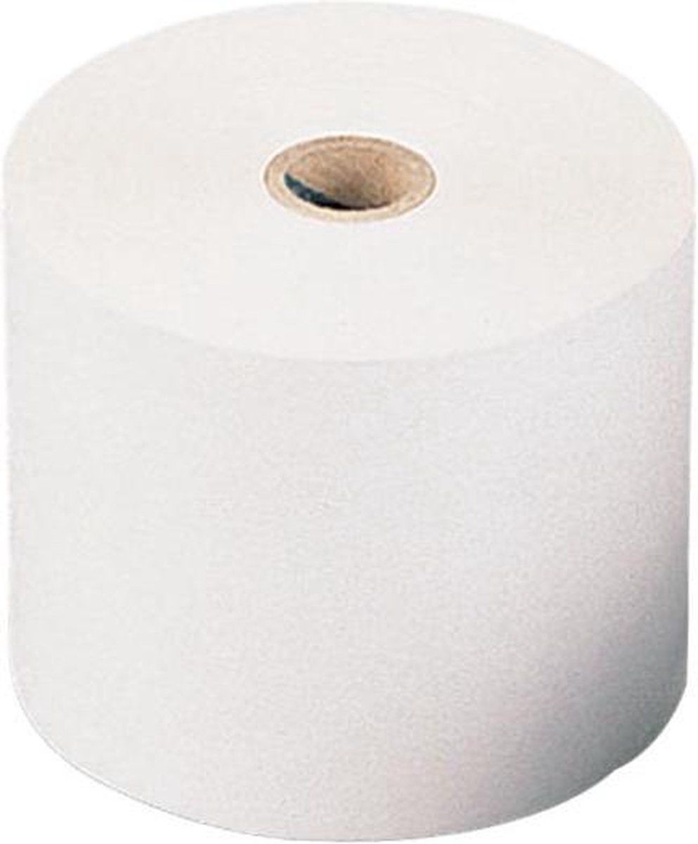 Thermische pinrollen 57 mm x 11 m, asgat 8 mm, pak van 5 rollen