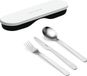 Guzzini Fratelli Guzzini Store&Go bestekset 3 stuk(s) Roestvrijstaal, Wit