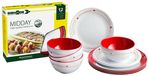 Brunner Cosmic Midday - Melamine serviesset (12-delig)
