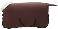 vidaXL Paardendeken - Volledig - Donkerbruin - 145 cm - Polar fleece