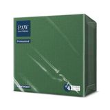 PAW Servetten 38 x 38 cm, 50 stuks Soft Point - Hulstgroen