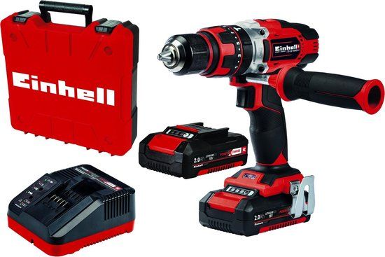 Einhell TE-CD 18/48 Li-i Kit - Accu Klopboor-/Schroefmachine - 18V - Incl. 2x 2,0Ah accu en lader