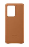Samsung EF-VG988 Galaxy S20 Ultra Hoes Leer Bruin
