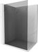 Mexen Kioto L paroi de douche Walk-in 110 x 200, graphite, chrome - 800-110-103-01-40