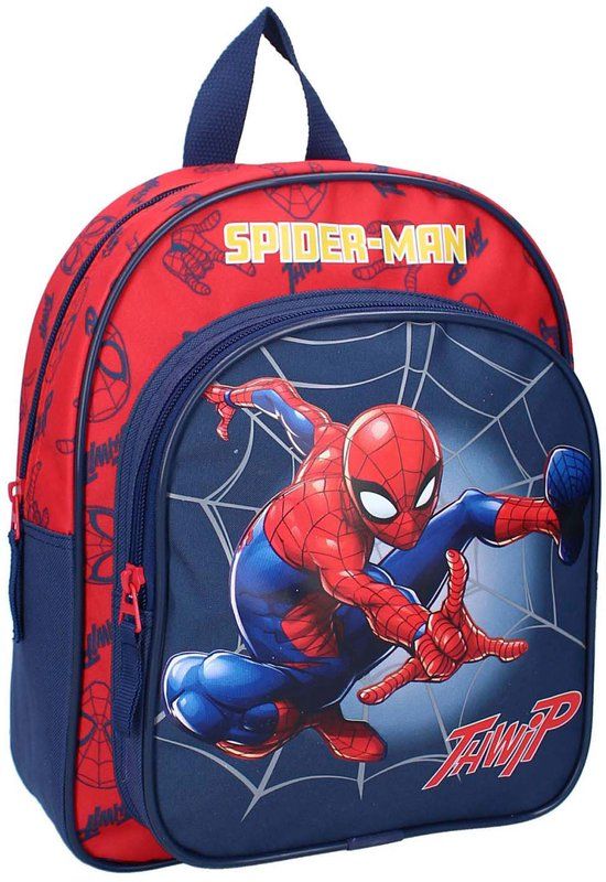 Vadobag Marvel Spider-man Web Warriors Kinderrugzak Blauw